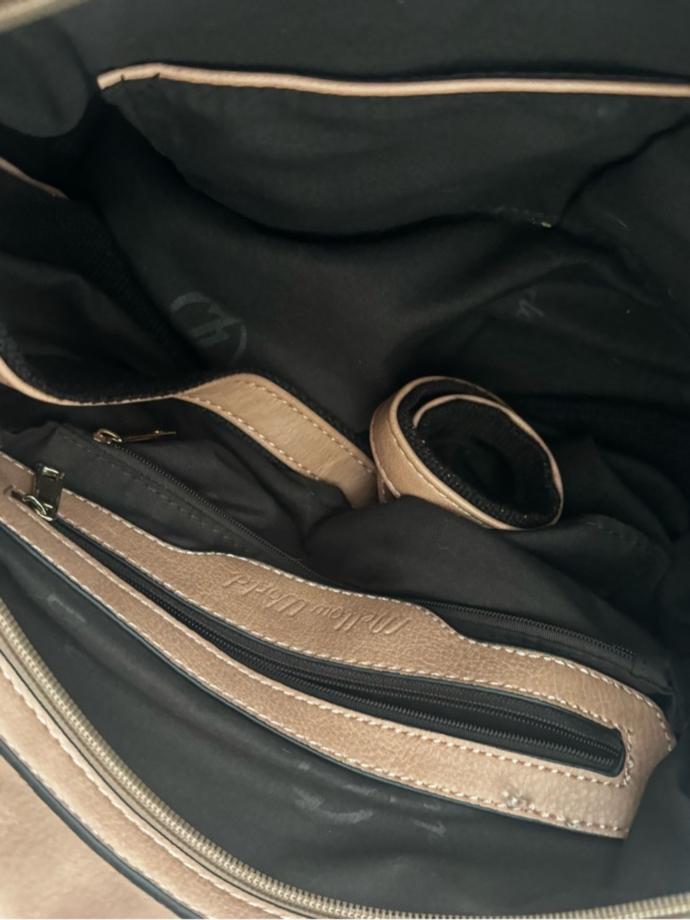 Mellow World Jasmine Convertible Satchel Pink Vegan Leather - Picture 7 of 15